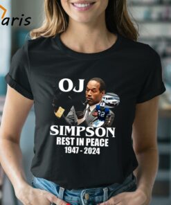 Rip Oj Simpson 1947-2024 Shirt