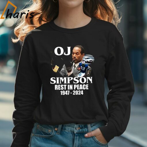 Rip Oj Simpson 1947-2024 Shirt