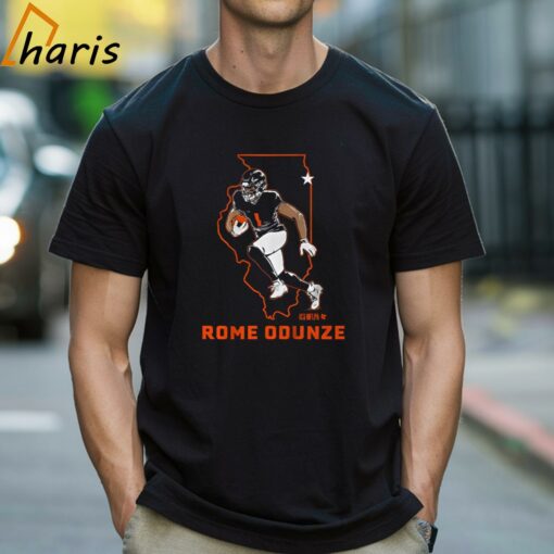 Rome Odunze State Star T-shirt