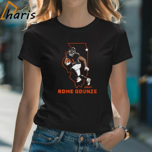 Rome Odunze State Star T-shirt