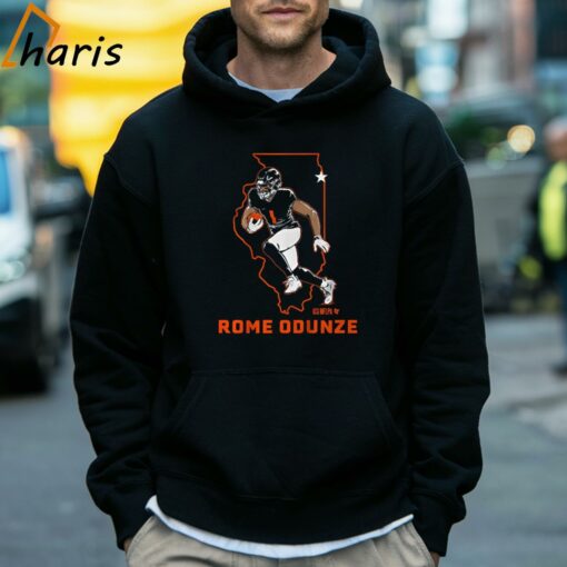 Rome Odunze State Star T-shirt