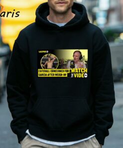 Ryan Garcia Dances Backstage in RIP Devin Haney T shirt 5