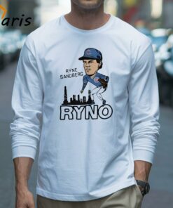 Ryne Sandberg Chicago Cubs Homage Ryno Cartoon Shirt 2 Ryne Sandberg Chicago Cubs Homage Ryno Cartoon Shirt 3