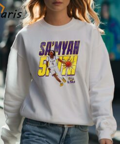 Sa'Myah Smith LSU Tigers Basketball Cartoon Shirt 2 SaMyah Smith LSU Tigers Basketball Cartoon Shirt 3