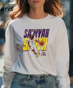 Sa'Myah Smith LSU Tigers Basketball Cartoon Shirt 3 SaMyah Smith LSU Tigers Basketball Cartoon Shirt 4