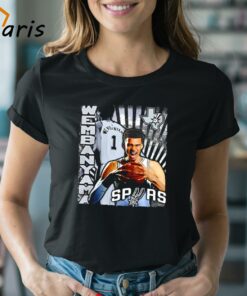 San Antonio Spurs 1 Victor Wembanyama Heads Up Victor Shirt