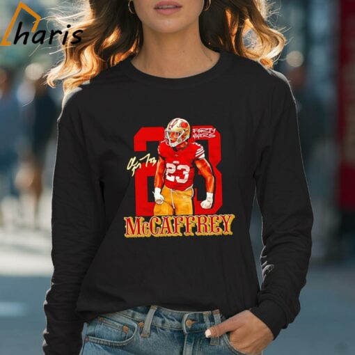 San Francisco 49ers 23 Christian McCaffrey RB1 Signature Shirt