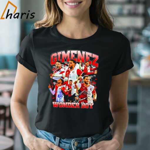 Santiago Gimenez Wonder Boy Signature Shirt