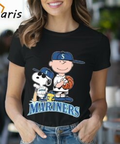 Seattle Mariners Baseball 2024 The Peanuts Movie Shirt