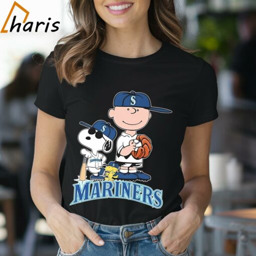 Seattle Mariners Baseball 2024 The Peanuts Movie Shirt