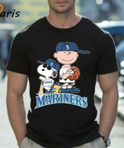 Seattle Mariners Baseball 2024 The Peanuts Movie Shirt