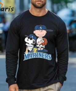 Seattle Mariners Baseball 2024 The Peanuts Movie Shirt 3