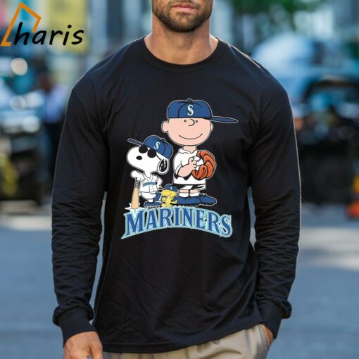 Seattle Mariners Baseball 2024 The Peanuts Movie Shirt