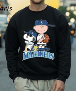 Seattle Mariners Baseball 2024 The Peanuts Movie Shirt 4