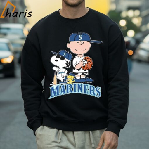 Seattle Mariners Baseball 2024 The Peanuts Movie Shirt