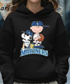 Seattle Mariners Baseball 2024 The Peanuts Movie Shirt 5