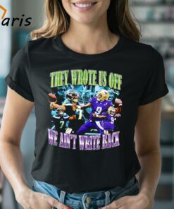 Seattle Seahawks Geno Smith They Wrote Us Off We Ain’t Write Back Shirt