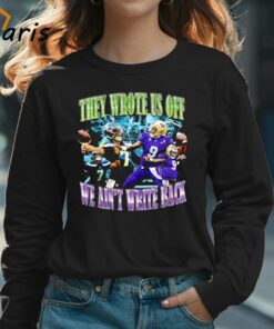 Seattle Seahawks Geno Smith They Wrote Us Off We Ain't Write Back Shirt 2 Seattle Seahawks Geno Smith They Wrote Us Off We Aint Write Back Shirt 3