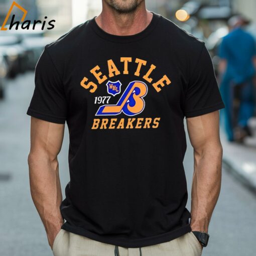 Seattle Thunderbirds WHL 1977 Breakers Shirt