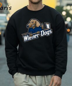 Sioux Falls Stampede Hockey Wiener Dogs Logo Shirt 4