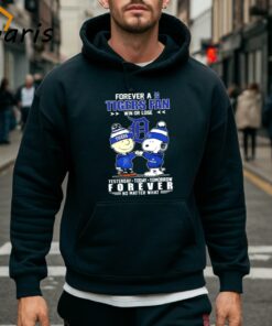 Snoopy And Charlie Brown Forever A Tigers Fan Win Or Lose Yesterday Today Tomorrow Forever No Matter What 2024 T shirt 5