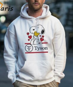 Snoopy And Woodstock Loves Tyson Logo T-shirt 4 Snoopy And Woodstock Loves Tyson Logo T shirt 5