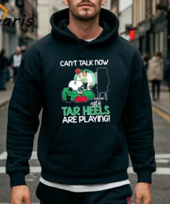 Snoopy Boston Celtics Cant Talk Now My Tar Heels Are Playing Shirt 5