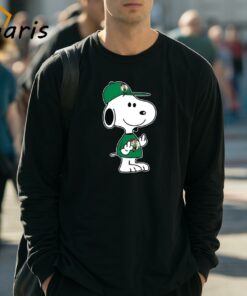 Snoopy NBA Boston Celtics Double Middle Fingers Fck You Shirt 2 Snoopy NBA Boston Celtics Double Middle Fingers Fck You Shirt 3