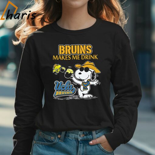 Snoopy UCLA Bruins Make Me Drinks Shirt