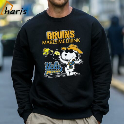 Snoopy UCLA Bruins Make Me Drinks Shirt