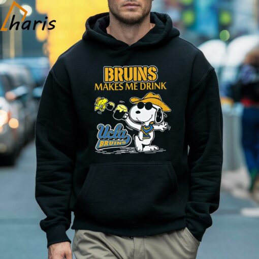 Snoopy UCLA Bruins Make Me Drinks Shirt