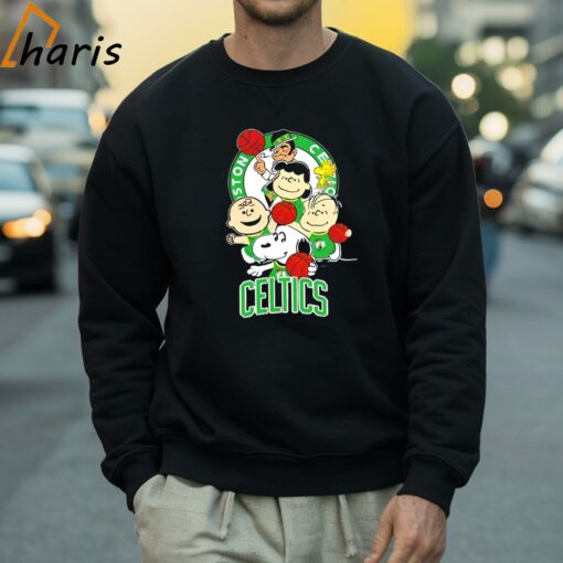 Snoopy and Friends Boston Celtics Shirt