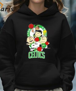 Snoopy and Friends Boston Celtics Shirt 5