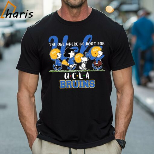 Snoopy and Woodstock Peanuts The One Where We Root For UCLA Bruins T-shirt