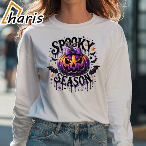 Spooky Season Retro Halloween Pumpkin Shirt