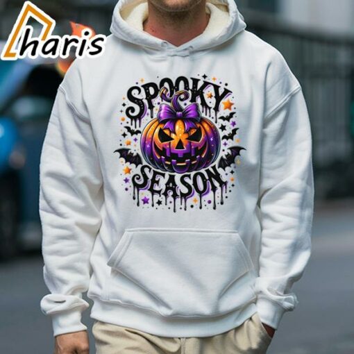 Spooky Season Retro Halloween Pumpkin Shirt