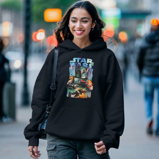 Star Wars Poster Boba Fett Vintage T-Shirt