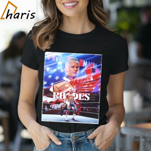 Story Finished Cody Rhodes Is Your New Undisputed WWE Universal Champion T-Shirt