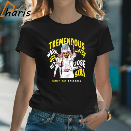 Tampa Bay Rays Jose Siri Tremendous Catch Walk-off Hit Shirt