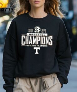 Tennessee Orange Tennessee Volunteers 2024 Sec East Baseball Regular Season Champions Locker Room T shirt 3