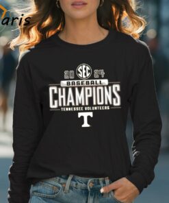 Tennessee Orange Tennessee Volunteers 2024 Sec East Baseball Regular Season Champions Locker Room T shirt 4