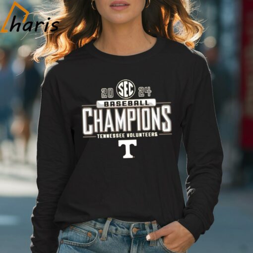 Tennessee Orange Tennessee Volunteers 2024 Sec East Baseball Regular Season Champions Locker Room T-shirt