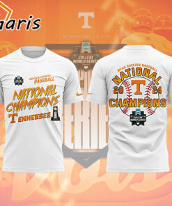 Tennessee Volunteers Champion 2024 NCAA Division Baseball 3D T Shirt
