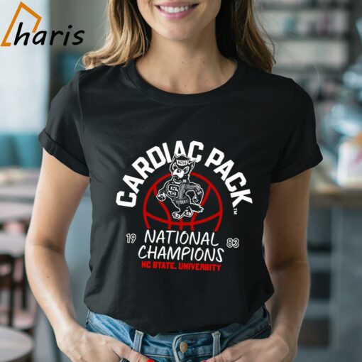 Terry Gannon Cardiac Pack National Champions 1983 T-shirt