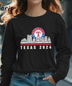 Texas Rangers Roster 2024 Shirt 3
