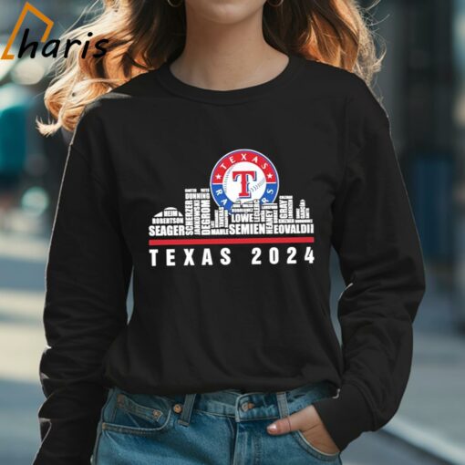 Texas Rangers Roster 2024 Shirt