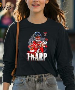 Texas Tech Red Raiders Mason Tharp 80 Retro Shirt 4