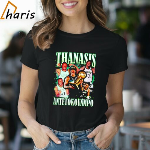 Thanasis Antetokounmpo Milwaukee Bucks Basketball Shirt