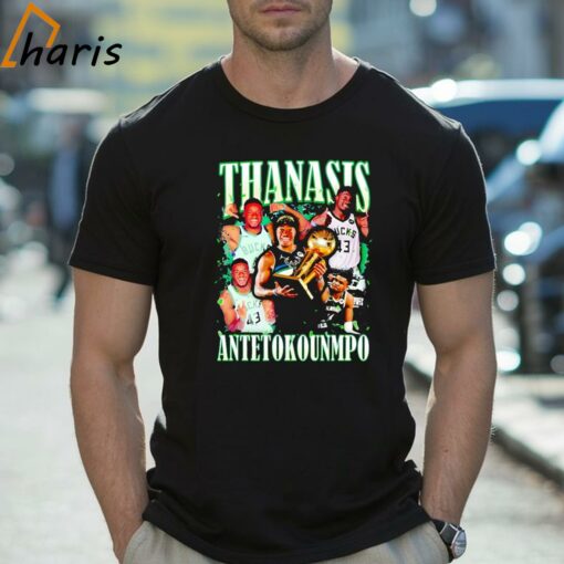 Thanasis Antetokounmpo Milwaukee Bucks Basketball Shirt