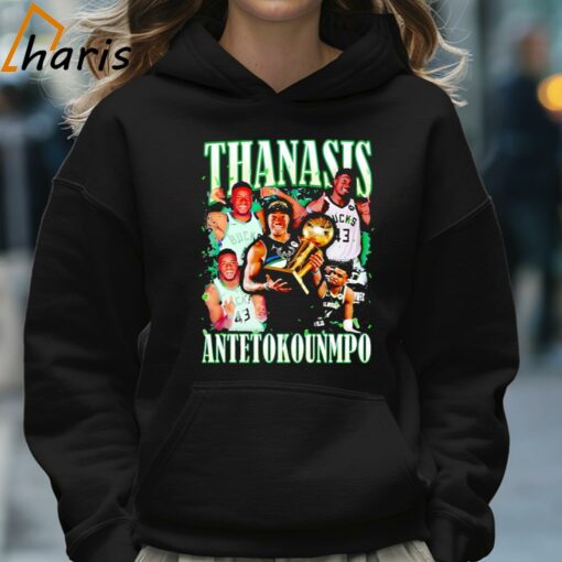 Thanasis Antetokounmpo Milwaukee Bucks Basketball Shirt